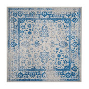 Casual Area Rug in Gray and Blue (10 ft. L x 10 ft. W (42 lbs.))