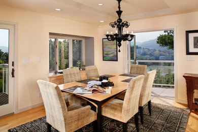 Inspiration for a dining room remodel in San Francisco