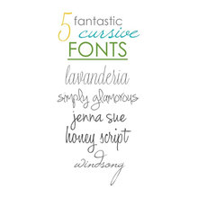 fonts