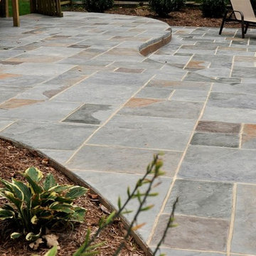 Custom Stamped Concrete PA bluestone style Centreville