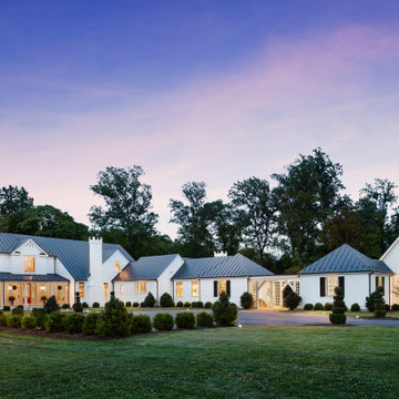 Horseshoe Hill Farm, Entry Elevation