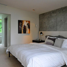 Upholstered headboards and walls