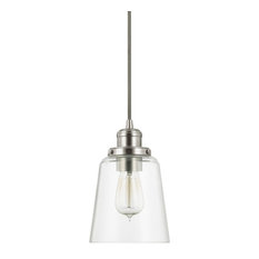 Capital Lighting Pendants 1-LT Mini-Pendant 3718BN-135 - Brushed Nickel