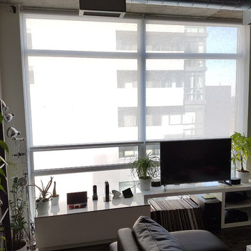 Downtown Toronto Motorized Condo Window Coverings