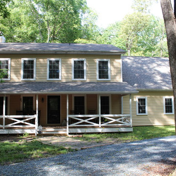Trap Pond House Exterior (Porch completed)