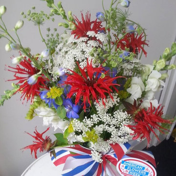 Slow Flowers Inspiration for American Flowers Week (June 28-July 4)