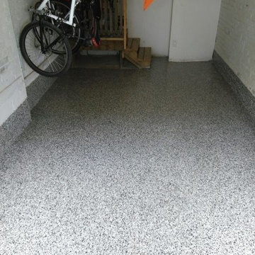 Small garage floor transformation