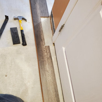 Installing new flooring