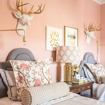 Pink Twin Bedroom