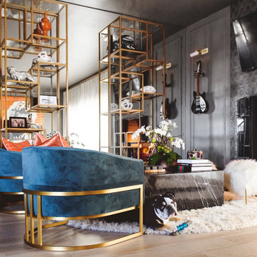 Hollywood Regency Living Room