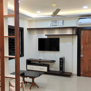 3 BHK Interior Design near Gita College, Patrapada, Bhubaneswar