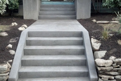 Concrete Entrance Stairs