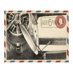 Vintage Air Mail II - Prints And Posters