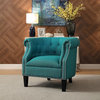 Ansley Accent Chair, Teal