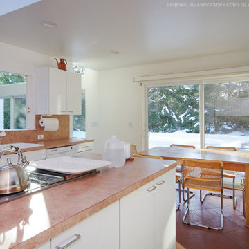 Fantastic Kitchen with New Patio Door - Renewal by Andersen NY / LI