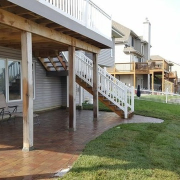 Willow Creek Cobblestone Paver Patio