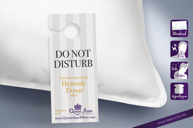 Luxury Hypoallergenic Hotel Pillows - The Heavenly Down Synthetic Goose Down Pil