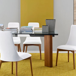 CS/4057-RL Tower Wood Dining Table by Calligaris, Italy - Dining Tables