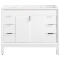 Avanity Emma 42" Vanity Only, Dove Gray - Transitional - Bathroom ...