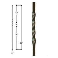 Knee Wall Iron Balusters - Products