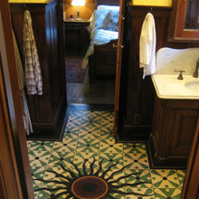 bathroom walls