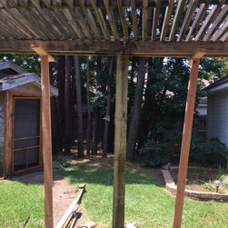 Pergola Posts Repairs - Pergolas