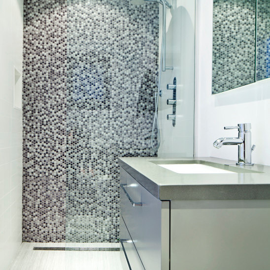 Bathroom Design Ideas, Remodels & Photos with Zinc Countertops