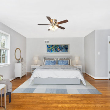 Same Bedroom Staged Multiple Ways