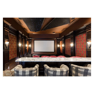 Azure - Traditional - Home Theater - Orlando - by Landmark Custom ...
