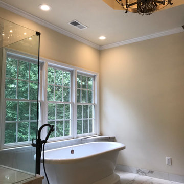 Warm and up-to-date Master Bath
