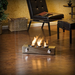 Holly and Martin&trade; Hudson Portable Indoor or Outdoor Gel Fireplace - Outdoor Fireplaces