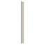18"W x 52"H Euroline Series Flush Mounted Bright Annealed Stainless Steel Framed