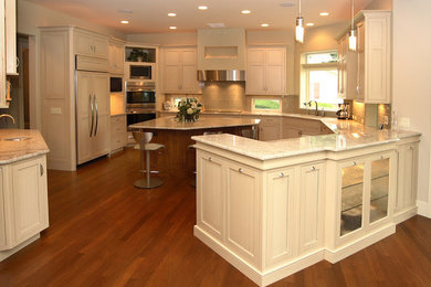 Elegant kitchen photo in Other