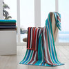 Cotton Rope Textured (set of 2) Oversized Beach Towel - Atlantis