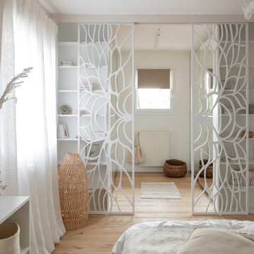 Rénovation d'une chambre avec dressing
