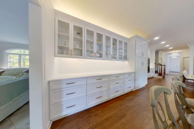 Transitional kitchen photo in Cleveland