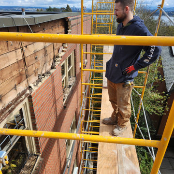 Emergency Brick Apartment Wall Repair