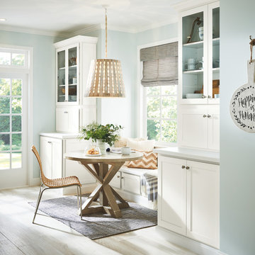 Aristokraft Cabinetry: Timeless Kitchen with Casual Dining Space