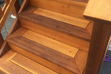 Inspiration for a staircase remodel in Vancouver