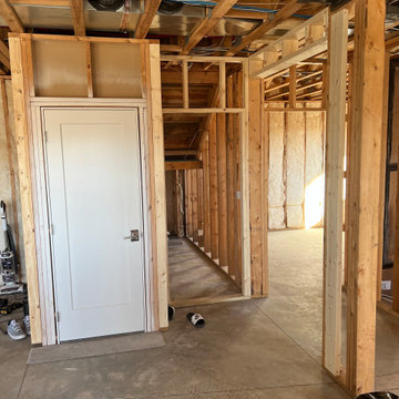 Interior basement adjustments and add ons