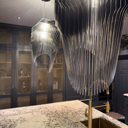 Timeless Luxury: Bringing a European-Inspired Kitchen to Life - Chandeliers