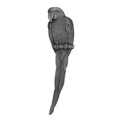 Inviting Home Inc. - Right Mccaw Pull, Antique-Style Pewter - Cabinet And Drawer Handle Pulls