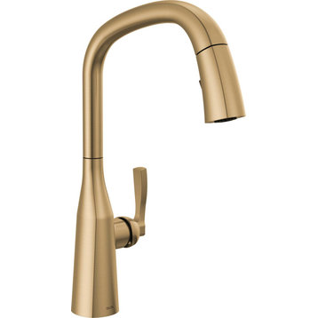 Delta 9176-PR-DST Stryke 1.8 GPM Pull-Down Kitchen Faucet - Lumicoat Champagne