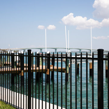 Bird Key Water Front Fence Sarasota