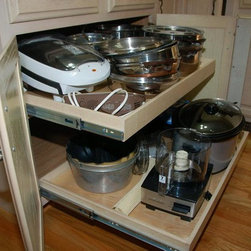 Pull Out Shelves - Kitchen Drawer Organizers