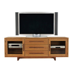 Modern American TV-Media Stand - Entertainment Centers And Tv Stands