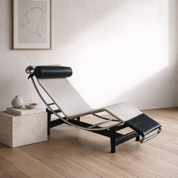 Le Corbusier, Pierre Jeanneret, Charlotte Perriand Chaise Longue B 306 by Cassin