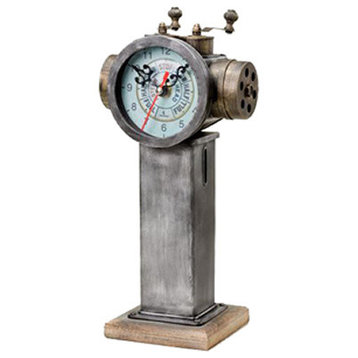 Metal Telegraph Clock