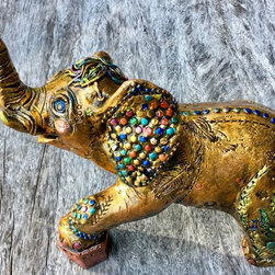 Tracey Keller Luxury Bronze Sculpture - Elephant - Sculptures
