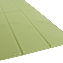 3x9 Cream Glass Subway Tiles - Home Accessories & Decor